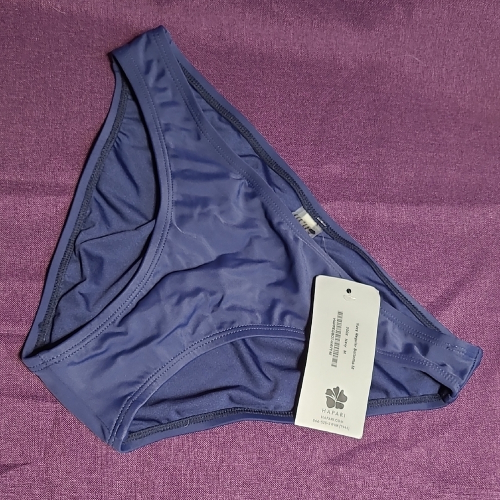 Hapari Blue Classic Bikini Bottom Swimwear